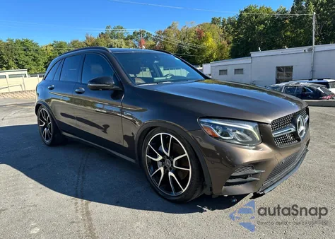 2018 Mercedes-Benz Glc 43 4Matic Amg из США, поврежденный, VIN WDC0G6EB2JF421431